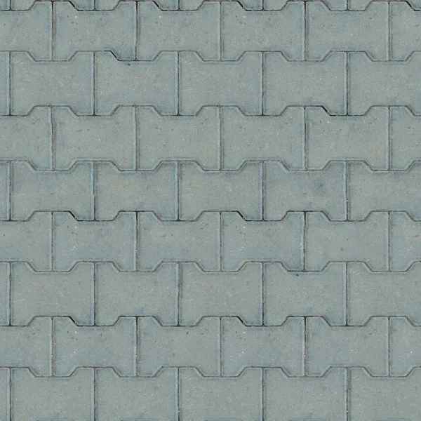 Gray Paving Slabs. Seamless Texture. — Stock Photo, Image