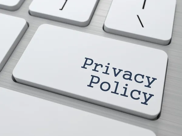 개인 정보 보호 정책 개념. — 스톡 사진