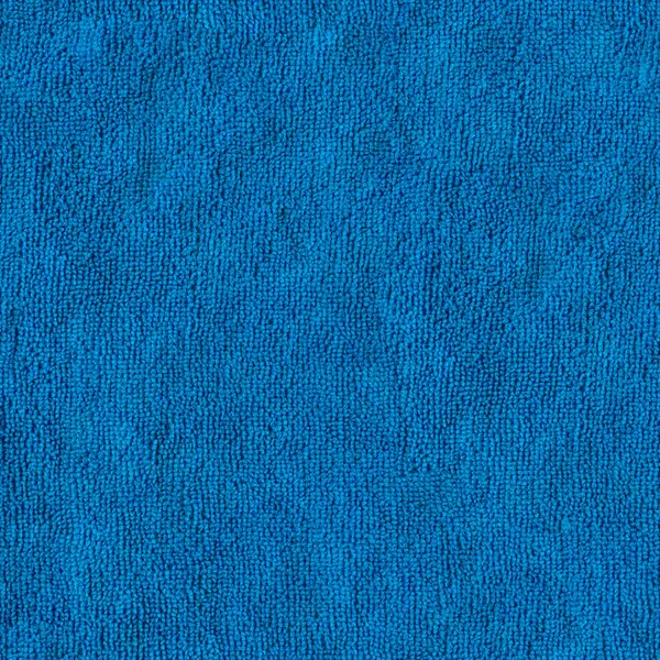 Blaue Mikrofaser. nahtlose Textur. — Stockfoto