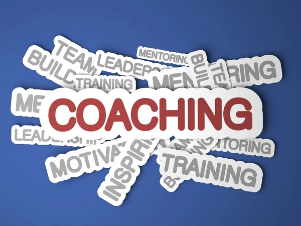 Concept de coaching . — Fotografie, imagine de stoc