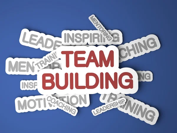 Concepto de team building . — Foto de Stock