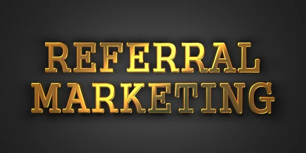 Referral Marketing. Business Concept. — Stock Photo, Image