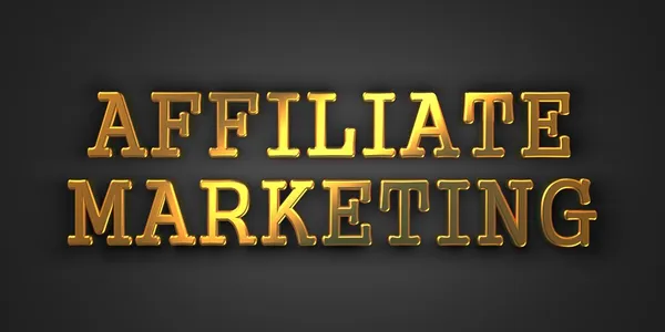 Affiliate marketingu. Koncepcja Biznesowa. — Zdjęcie stockowe