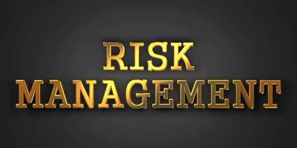 Řízení rizik. podnikatelský koncept. — Stock fotografie