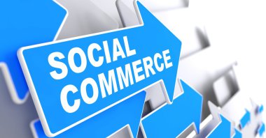 Sosyal Ticaret. iş kavramı.