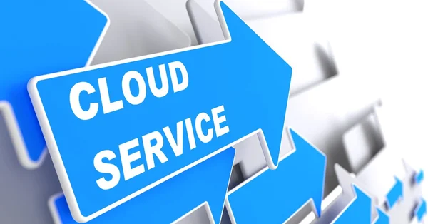 Servicio Cloud. Concepto de Internet . — Foto de Stock