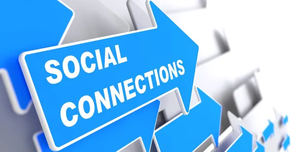 Social Connections. — Stock Photo, Image