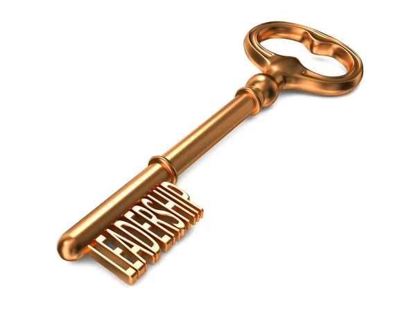 Liderança - Golden Key . — Fotografia de Stock