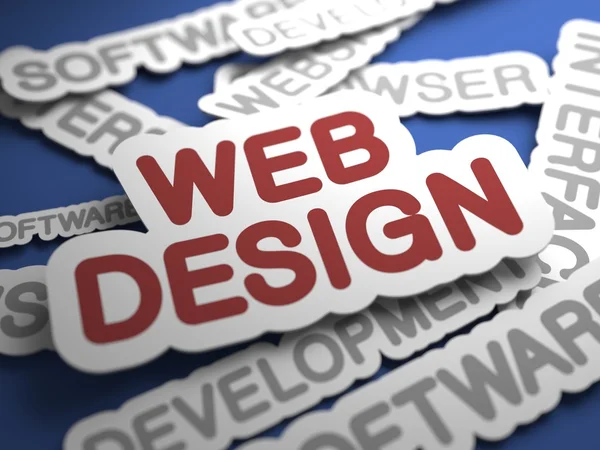 Web ontwerp. — Stockfoto