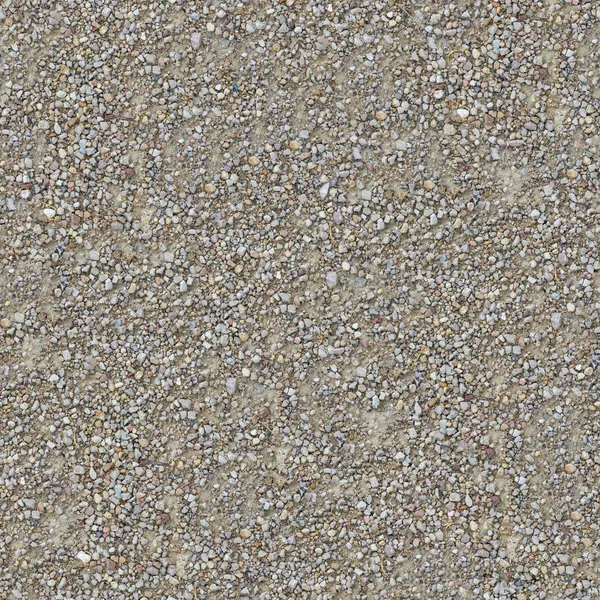 Naadloze textuur van grind landweg. — Stockfoto