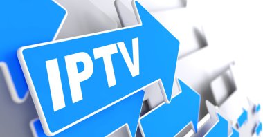 IPTV. Information Concept. clipart