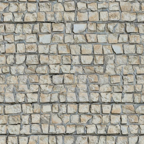 Nahtlose Struktur der Wand mit dekorativem Stein. — Stockfoto