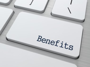 Benefits. Business Concept. clipart