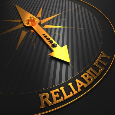 Reliability. Business Background. clipart