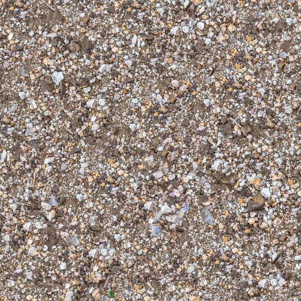 Seamless Texture of Fragment Mixed Soil. — Stock Photo, Image