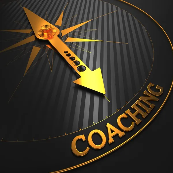 Coaching. Business bakgrund. Stockbild