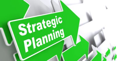 stratejik planlama. iş kavramı.