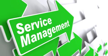 Servis Yönetimi. iş kavramı.