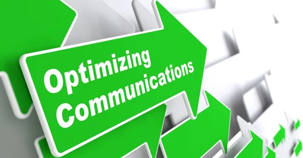 Optimizing Communications. Business Concept. — Stock Photo, Image