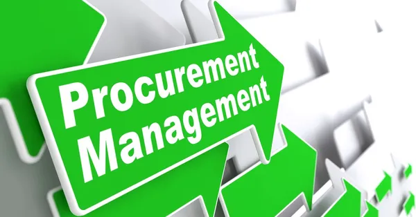 Procurement Management. Business Concept. — Stock Photo, Image