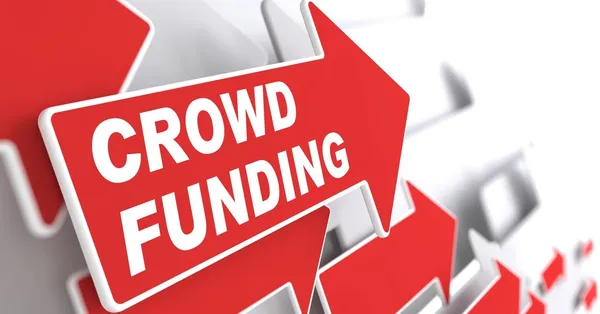 Crowd Funding. Concepto de Internet . —  Fotos de Stock
