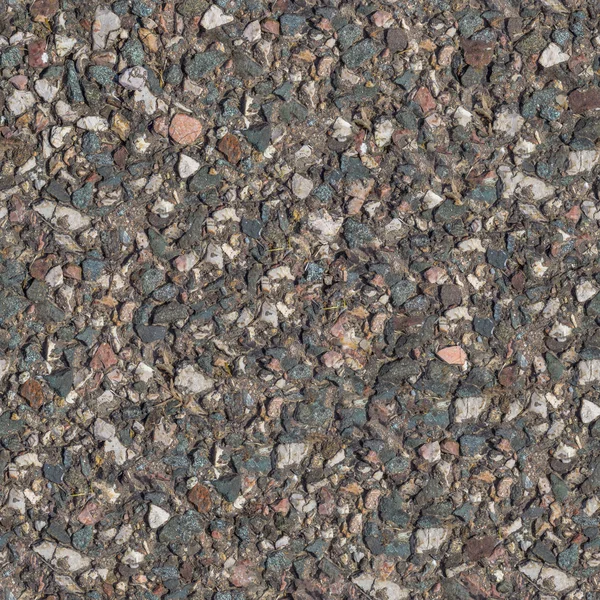 Old Stone Country Road. Seamless Tileable Texture. — Stock Photo, Image