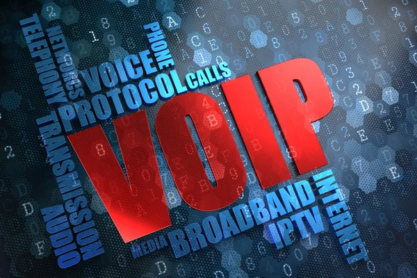 VOIP. Wordcloud . — стоковое фото