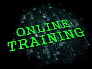 Online Eğitim. iş eğitim kavramı.