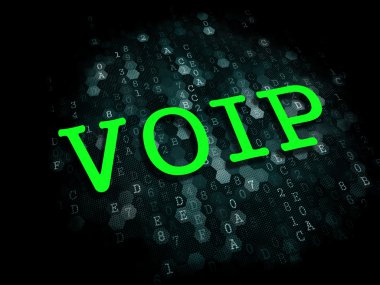 VoIP. bilgi teknolojisi kavramı.