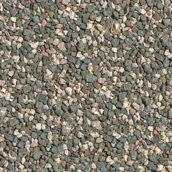 Nahtlos kachelbare Textur aus zerkleinertem Granit. — Stockfoto