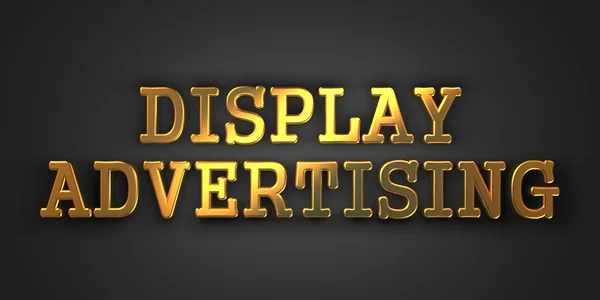 Display Advertising. Marketing Concept. — Stock Photo, Image