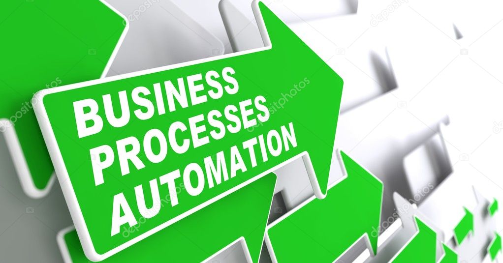 Business Processes Automation Concept.