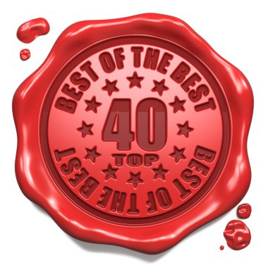 Top 40 grafiklerde - kırmızı mum damga mühür.