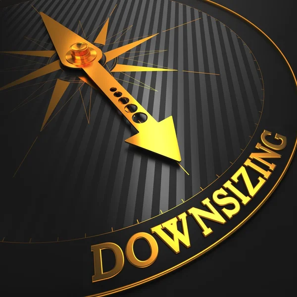 Downsizing. Business Concept. — Zdjęcie stockowe