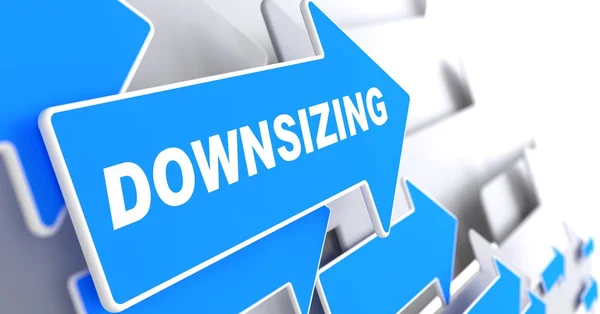 Downsizing. Business Background. — Stock Photo, Image