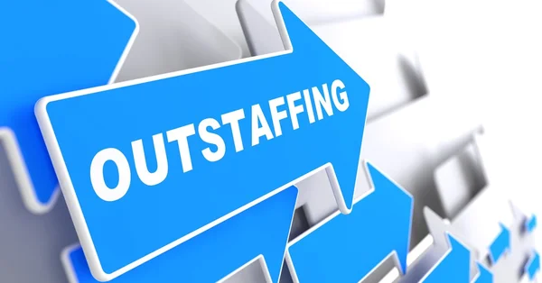 Outstaffing. Business Background. — Stock Photo, Image