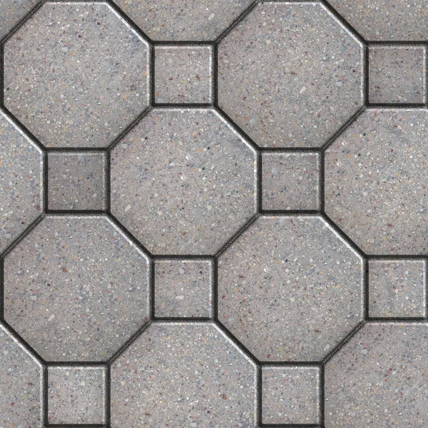 Paving Slabs. Seamless Tileable Texture. — Stock Photo, Image