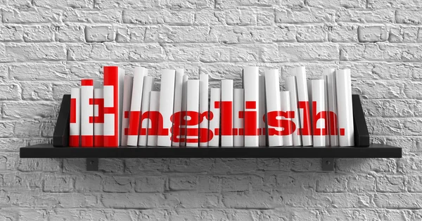 Inglés. Concepto de educación . — Foto de Stock