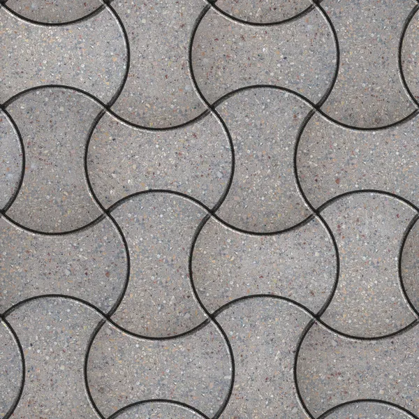 Paving Slabs. Seamless Tileable Texture. — Stock Photo, Image