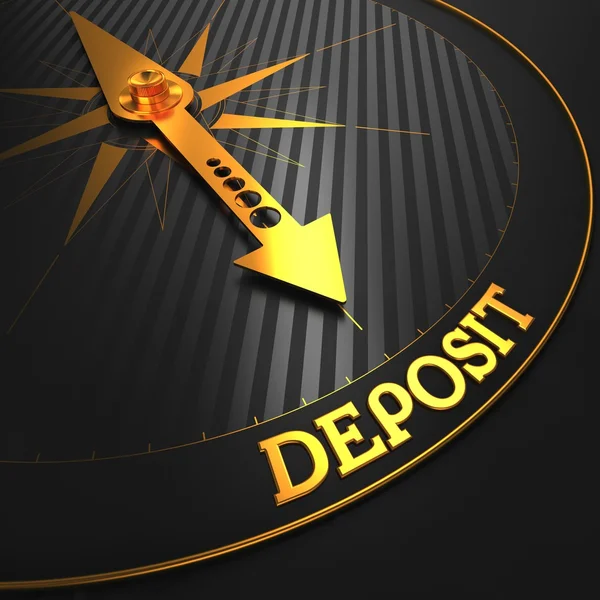 Deposit. Latar Belakang Bisnis . — Stok Foto