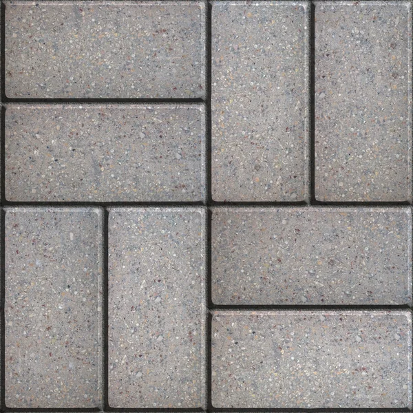 Paving Slabs. Seamless Tileable Texture. — Stock Photo, Image