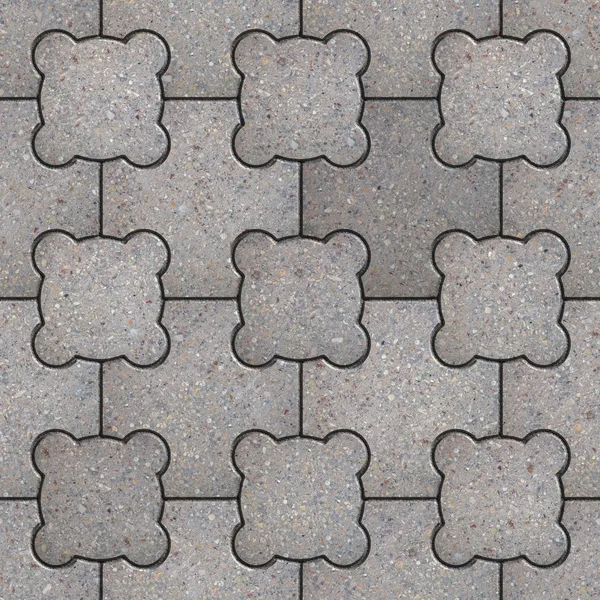 Paving Slabs. Seamless Tileable Texture. — Stock Photo, Image