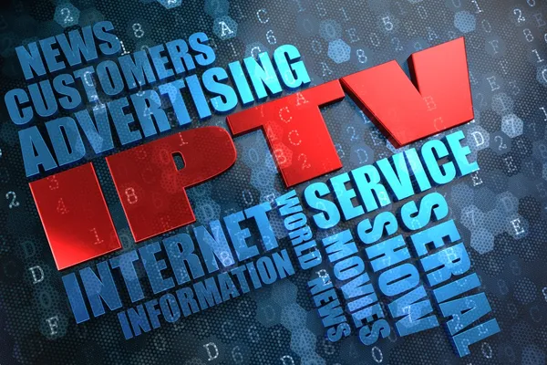 IPTV. Concepto de Wordcloud . — Foto de Stock