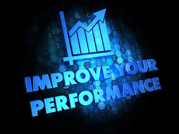 Improve Your Performance Concept. — Stock Photo, Image