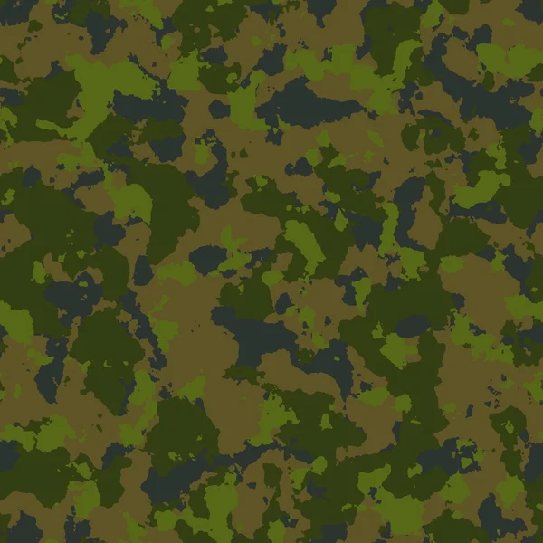 Woodland Camouflage. Seamless Tileable Texture. — Stock Photo, Image