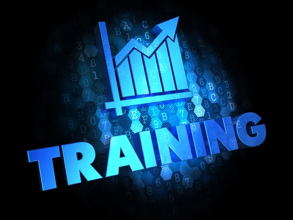 Training Concept on Digital Background. — Stock Photo, Image