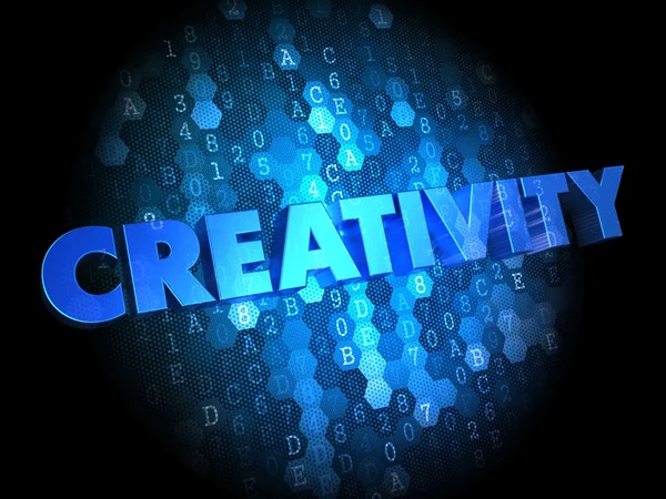 Creativity on Digital Background. — Stock Photo, Image