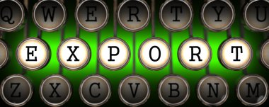 üzerinde eski daktilo 's anahtar verme.