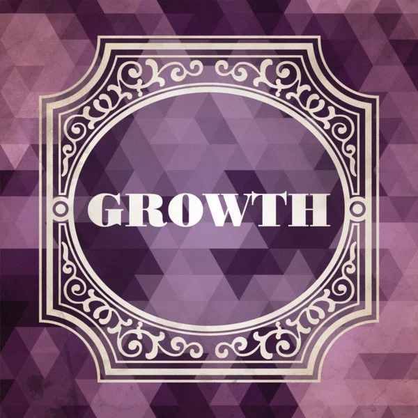 Growth. Vintage Background. — Stock Photo, Image