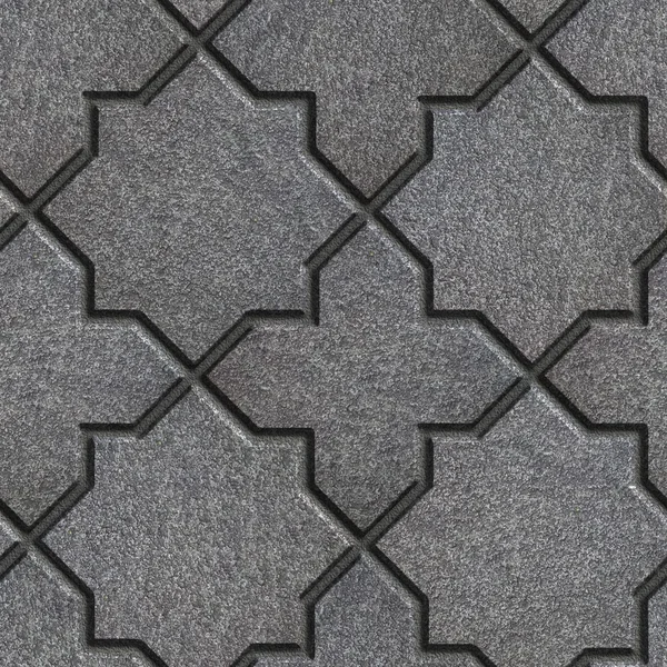 Concrete Decorative Pavement. Seamless Tileable Texture. — Stock Photo, Image
